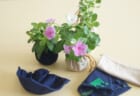 親子で花活布づくり～標準服のアップサイクル～
